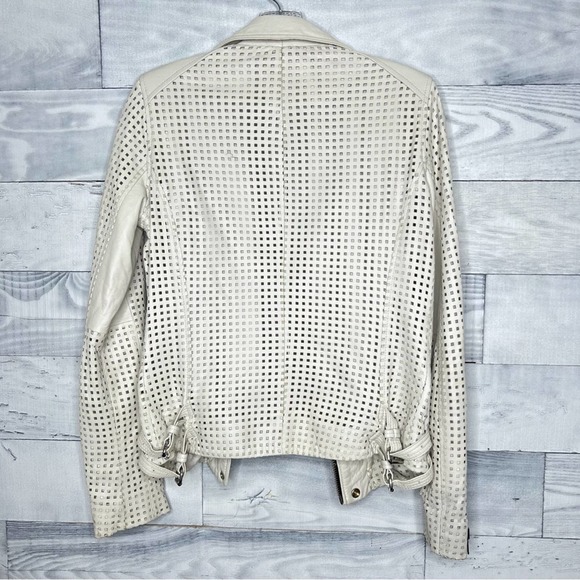IRO Perforated Leather Jacket - Picture 7 of 10